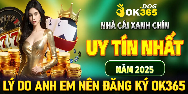 Những lý do hấp dẫn anh em cược thủ nên đăng ký OK365